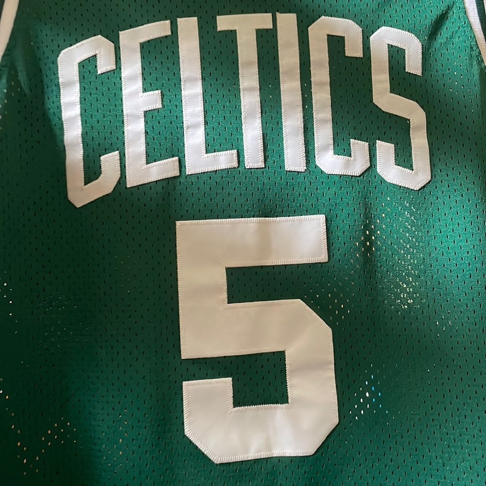 Kevin Garnett Green Player Authentic Jersey